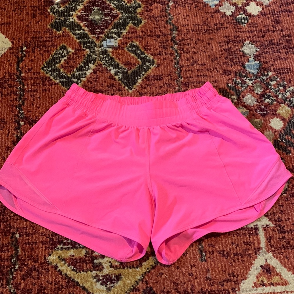Lulu pink shorts